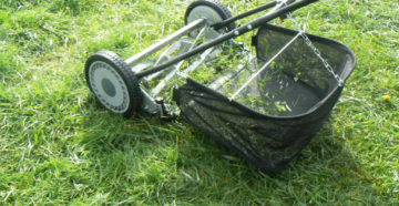 Механическая газонокосилка своими руками