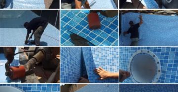 Пленка для бассейна установка своими руками