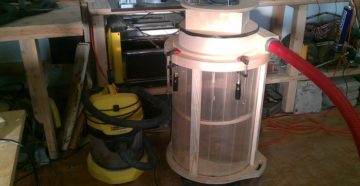 Пылесос для столярной мастерской своими руками