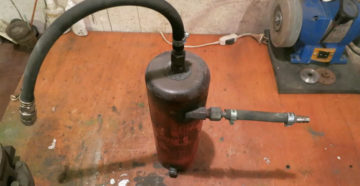 Масловлагоотделитель для компрессора своими руками Масловлагоотделитель для компрессора своими руками