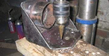 Как сделать конусное отверстие в металле