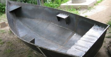 Металлическая лодка своими руками Металлическая лодка своими руками