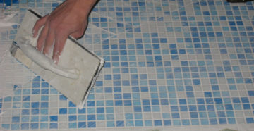 Плитка мозаика укладка своими руками