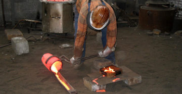 Отливка металла в домашних условиях