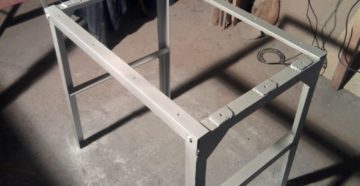 Как сварить стол из металла своими руками