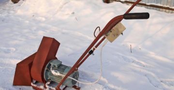 Снеготолкатель своими руками