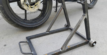 Подкат под мотоцикл своими руками