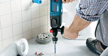 Каким сверлом сверлить кафельную плитку