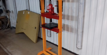 Пресс гидравлический для автосервиса своими руками