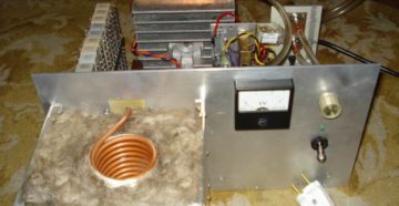 Индукционная печь своими руками из микроволновки