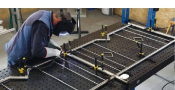 Кондуктор для сварки металлоконструкций Кондуктор для сварки металлоконструкций