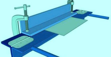 Приспособление для гибки листового металла своими руками