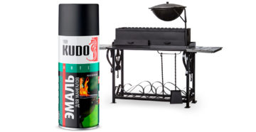 Чем покрасить мангал из металла