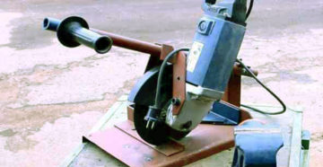 Труборез из болгарки своими руками