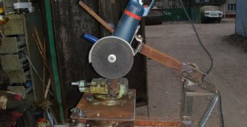 Подставка под болгарку своими руками Подставка под болгарку своими руками