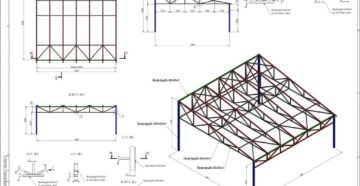 Изготовление фермы из профильной трубы своими руками