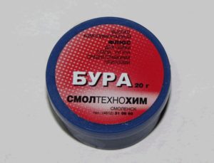 Флюс для пайки нержавейки твердыми припоями