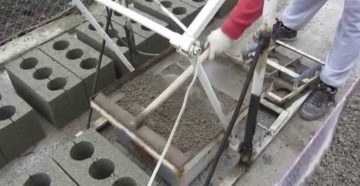 Как сделать шлакоблок своими руками