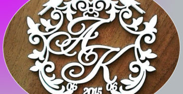 Как сделать вензель своими руками