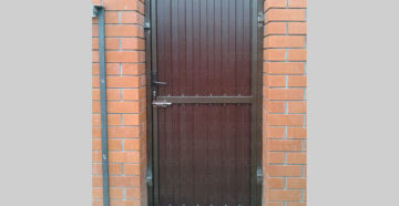 Калитка из профильной трубы своими руками