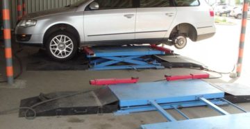 Подъемник для шиномонтажа своими руками