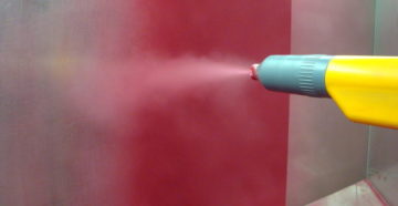 Как красить порошковой краской по металлу