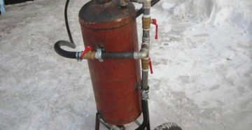 Пескоструйная машина своими руками Пескоструйная машина своими руками