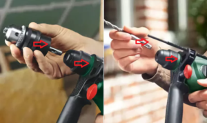 Как закрепить сверло в перфораторе