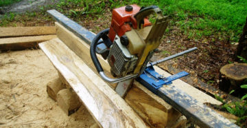 Как сделать пилораму из бензопилы своими руками Как сделать пилораму из бензопилы своими руками