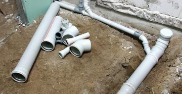 Укладка канализационных труб своими руками