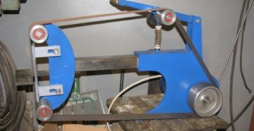 Ленточный шлифовальный станок по дереву своими руками Ленточный шлифовальный станок по дереву своими руками