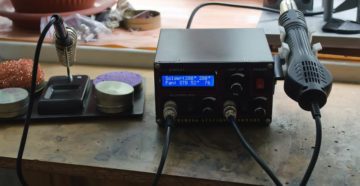 Самодельная паяльная станция с феном своими руками