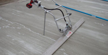 Виброрейка для укладки бетона своими руками Виброрейка для укладки бетона своими руками