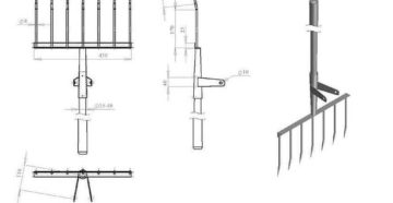 Вилы для копки земли своими руками