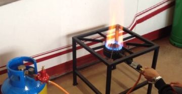 Как сделать газовую плиту своими руками