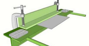 Приспособление для гибки листового металла