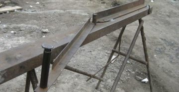 Приспособление для гнутья арматуры своими руками