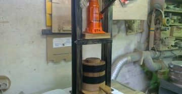 Пресс для масла холодного отжима своими руками