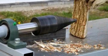 Как сделать конусный дровокол своими руками Как сделать конусный дровокол своими руками