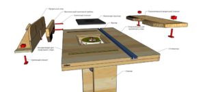 Подвижный стол для фрезера своими руками