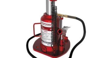 Пневмогидравлический домкрат своими руками
