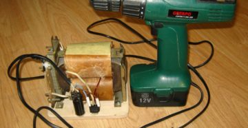 Переделка шуруповерта на сетевой своими руками