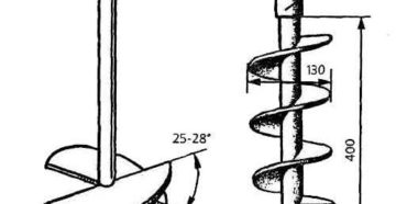 Как сделать шнековый бур своими руками