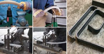 Как согнуть стальную трубу в домашних условиях