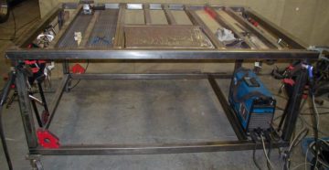 Стол для сварочных работ своими руками