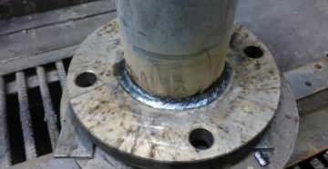 Приварка фланцев к стальным трубопроводам