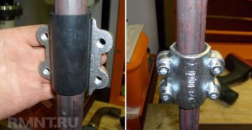 Ремонт водопроводных труб без сварки