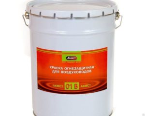 Пожаростойкая краска для металла