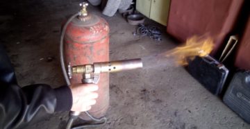 Как сделать газовую горелку своими руками