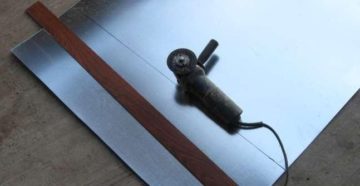 Резка оцинкованного листа своими руками